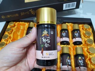 서울약사신협_프리미엄황삼골드_3.75g x 12환+75mgx12병 — 5점을 준 리뷰어가 2021년 1월 올린 사용 사진