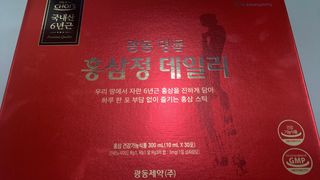 광동생활건강 광동 명품 홍삼정데일리 10mL x 30포 — 5점을 준 리뷰어가 2023년 4월 올린 사용 사진