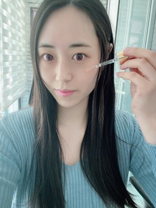 미스메이커 하이드라 글로우 청담세럼 — 5점을 준 리뷰어가 2022년 2월 올린 사용 사진