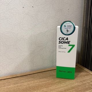 나우 [리브엠] 화해 1등 각질 클렌저! 시카좀 카밍 딥 클렌징 폼 — 4.5점을 준 리뷰어가 2025년 6월 올린 사용 사진