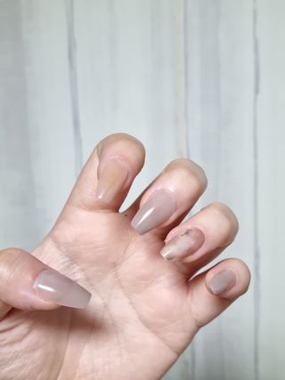 데싱디바 매직프레스 가을매니 코핀 5종 중 택1 — 5점을 준 리뷰어가 2021년 9월 올린 사용 사진