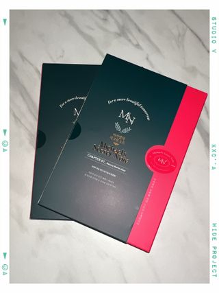 미카엘의 시크릿 노트 Chapter 1. 뷰티 밤 마스크 2box(1box,5매) — 5점을 준 리뷰어가 2022년 10월 올린 사용 사진