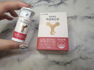 메이준뉴트리 메이준쎌 편안해질 여성유산균 — 4.5점을 준 리뷰어가 2021년 2월 올린 사용 사진