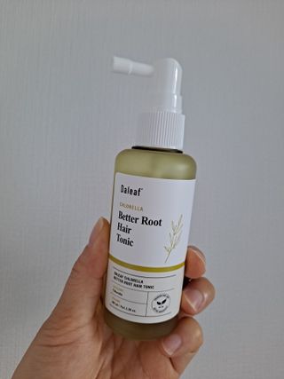 달리프 클로렐라 베러 루트 헤어토닉 100ml — 5점을 준 리뷰어가 2021년 5월 올린 사용 사진