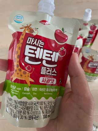 프리캠페인용 [한미사이언스] 우리 아이 튼튼, 엄마 마음 든든! 마시는텐텐 플러스 (100ml*10입) — 5점을 준 리뷰어가 2023년 9월 올린 사용 사진