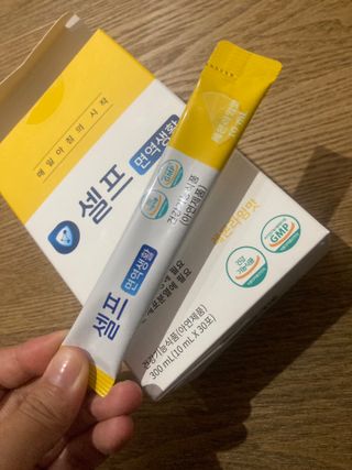 지바이오렉스 셀프면역생활 아연 영양제 액상형1+1 — 5점을 준 리뷰어가 2022년 1월 올린 사용 사진