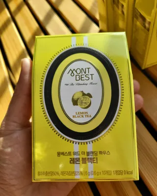 몽베스트 위드더 블랜딩 하우스 _레몬 블랙티 — 5점을 준 리뷰어가 2022년 12월 올린 사용 사진