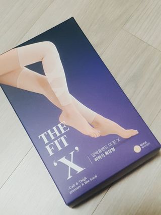 땡스마이레그 더핏X 압박밴드 허벅지확장형 — 5점을 준 리뷰어가 2022년 7월 올린 사용 사진