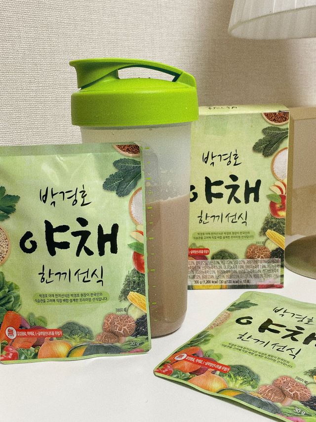 박경호 야채 한끼선식 리뷰 사진