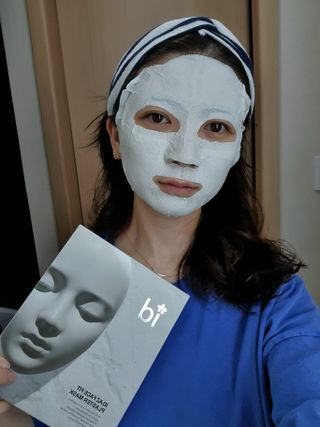 아이디플라코스메틱 페이스핏 플라스터 마스크 _ 리뉴얼 — 5점을 준 리뷰어가 2021년 10월 올린 사용 사진