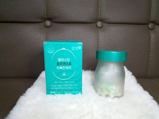 체인미 엘라스틴 콜라겐으로 이뻐진데이 500mg x 30정 — 4.5점을 준 리뷰어가 2021년 12월 올린 사용 사진