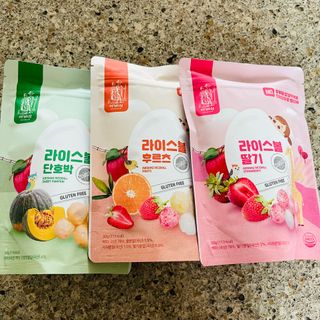 아비삭라이스볼 3종 /딸기,후르츠,단호박 — 5점을 준 리뷰어가 2021년 5월 올린 사용 사진