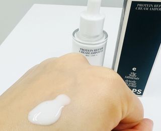 클랩스 | CLAPS N[클랩스] 프로틴 리페어 크림 앰플 — 3점을 준 리뷰어가 2024년 2월 올린 사용 사진