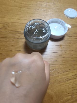 [NEW_버진팜스 푸딩수딩] 투명 푸딩젤이 선사하는 빠른 진정과 깨끗한 피부결 정돈 — 4.5점을 준 리뷰어가 2021년 8월 올린 사용 사진