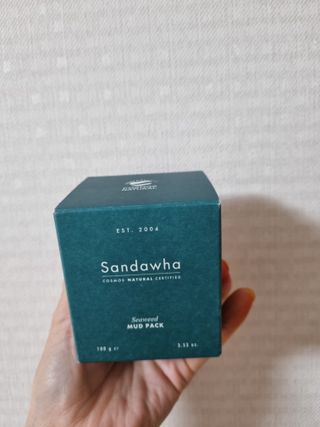 스킨큐어 산다화 씨위드 머드 팩 — 4.5점을 준 리뷰어가 2022년 9월 올린 사용 사진
