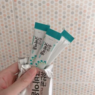 프리마인 유산균 국가지정연구소 선정, 살아있는 생유산균 200억 마리의 힘. 유산균n굿바이옴플러스 — 5점을 준 리뷰어가 2021년 9월 올린 사용 사진