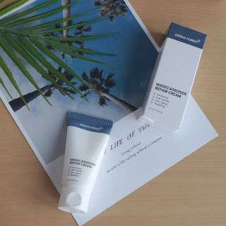더마포레스트 마데카소사이드 리페어 크림 / 캐비아추출물 병풀추출물 시카케어 미백 주름개선 — 5점을 준 리뷰어가 2021년 7월 올린 사용 사진