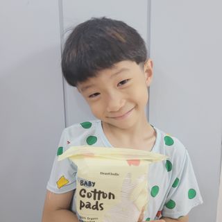 디어엘로디 오가닉 무표백 건티슈 — 5점을 준 리뷰어가 2022년 8월 올린 사용 사진