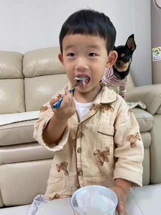 젤리벨리 솜사탕 2종-딸기치즈케이크, 바닐라 — 5점을 준 리뷰어가 2022년 2월 올린 사용 사진