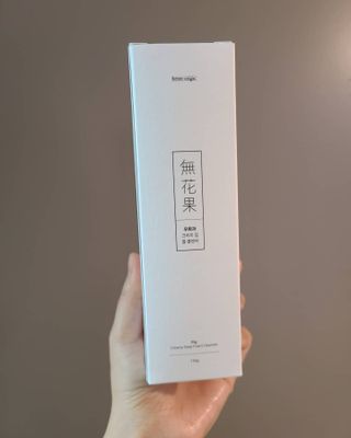 [베러오리진] 무화과 크리미 딥 폼 클렌저/피부 노폐물 & 미세먼지 99 세정 인증 민감성 피부 무자극 인증 — 4.5점을 준 리뷰어가 2021년 12월 올린 사용 사진