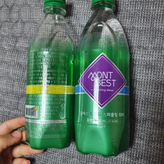 몽베스트 Montbest with Sparkling water Plain 20병 — 4점을 준 리뷰어가 2021년 11월 올린 사용 사진