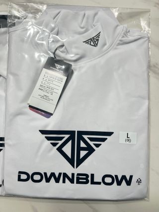 다운블로우 여자 골프웨어 기능성 여름 냉감 쿨링 필드룩 골프 티셔츠 이너웨어 DB 3001W (화이트) — 5점을 준 리뷰어가 2025년 3월 올린 사용 사진