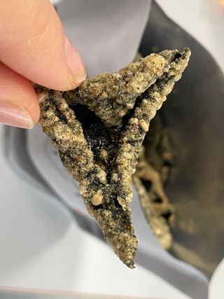 오봉산꽃부각 [만나식품] 오봉산 꽃부각 3가지 맛(오리지널, 새우맛, 매운고추맛) — 3.5점을 준 리뷰어가 2023년 1월 올린 사용 사진