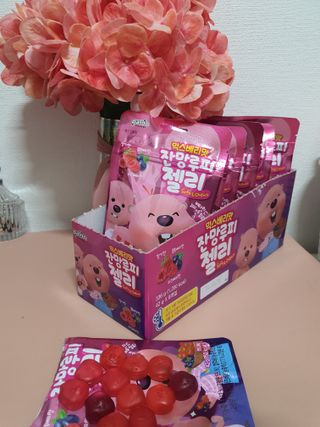[팔도] 잔망루피젤리 믹스베리맛 42g 8개 — 5점을 준 리뷰어가 2022년 3월 올린 사용 사진