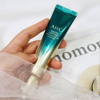 [NEW 탄력유턴 아이크림] AHC 유스 래스팅 리얼 아이크림 포 페이스 — 5점을 준 리뷰어가 2021년 1월 올린 사용 사진