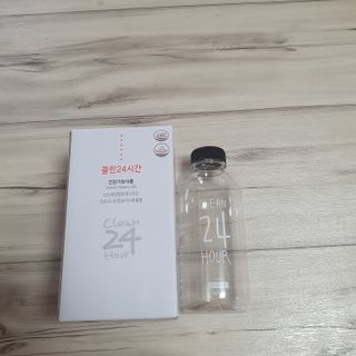 클린24시간 1BOX(5포) + 전용보틀(500ml) — 5점을 준 리뷰어가 2022년 8월 올린 사용 사진