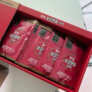 광동생활건강 [광동]진하고 깊은 풍미, 광동 보감쌍화진액 100mL * 18포 — 5점을 준 리뷰어가 2024년 6월 올린 사용 사진