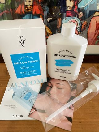 타포미 멜로우 터치 바디로션 500ml — 5점을 준 리뷰어가 2023년 3월 올린 사용 사진