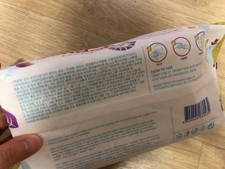 킨도 아기 물티슈 골드 일반형 — 5점을 준 리뷰어가 2021년 8월 올린 사용 사진