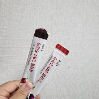 아임오 ABC 콜라겐 젤리 14포 — 5점을 준 리뷰어가 2021년 10월 올린 사용 사진
