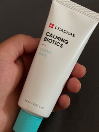 리더스코스메틱 리더스 카밍 바이오틱스 크림 마스크 — 5점을 준 리뷰어가 2021년 6월 올린 사용 사진