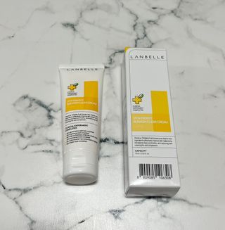 랑벨 비타 에너지 잡티 크림 75ml (피부 속 기미완화크림) — 3.5점을 준 리뷰어가 2022년 6월 올린 사용 사진