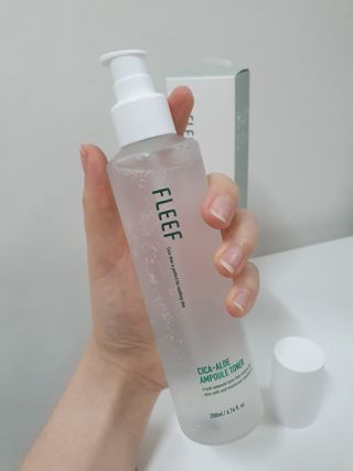 플리프 시카-알로에 앰플 토너 200ML — 5점을 준 리뷰어가 2021년 1월 올린 사용 사진