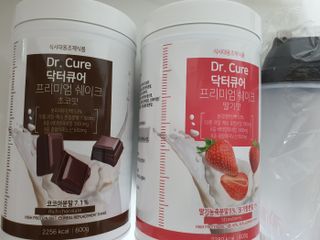 뉴트리션팩토리 닥터큐어 프리미엄쉐이크 다이어트쉐이크 — 5점을 준 리뷰어가 2021년 8월 올린 사용 사진