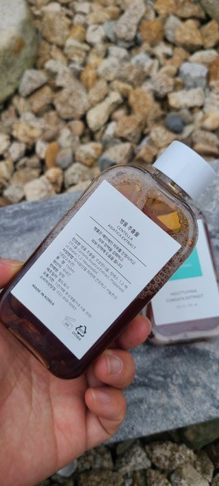 랑팡 병풀추출물150ml+어성초추출물150ml+스킨빅패드60매 — 5점을 준 리뷰어가 2021년 10월 올린 사용 사진