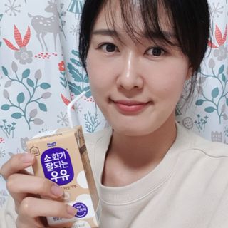 소화가 잘되는 우유 국산 5곡 미숫가루 — 5점을 준 리뷰어가 2021년 9월 올린 사용 사진