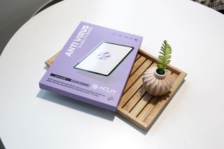 아클리브 Premium 항균 항바이러스 액정 보호필름(iPad) — 5점을 준 리뷰어가 2022년 1월 올린 사용 사진