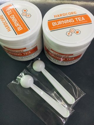 뉴트리션팩토리 하드코어버닝티 오리지널 — 5점을 준 리뷰어가 2021년 8월 올린 사용 사진