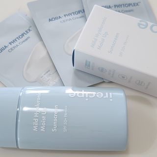 아이레시피 마일드 히알루로닉 모이스트 업 선스크린 SPF50+ PA++++ — 5점을 준 리뷰어가 2023년 6월 올린 사용 사진
