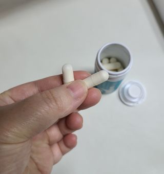 메디타민 인체유래 비피더스 포스트 프로바이오틱스 — 5점을 준 리뷰어가 2021년 1월 올린 사용 사진