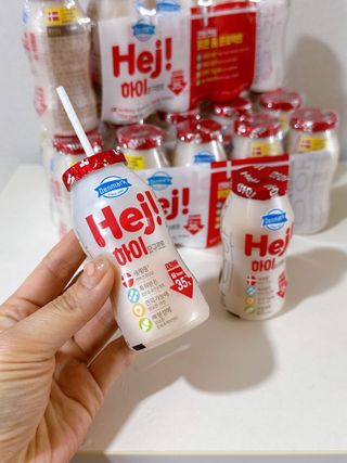 [구매평]덴마크 하이(Hej!) 브랜드 패키지(요구르트, 그릭요거트)only 로켓프레쉬 — 5점을 준 리뷰어가 2025년 4월 올린 사용 사진