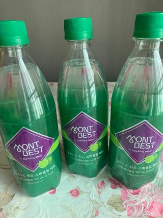 몽베스트 Montbest with Sparkling water Lime20병 — 5점을 준 리뷰어가 2022년 5월 올린 사용 사진
