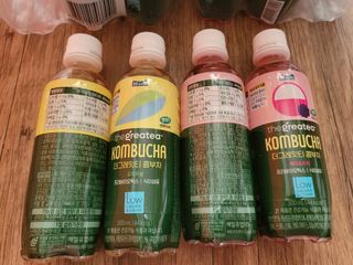 더그레잇티 콤부차 [매일유업] 더그레잇티 44kcal 콤부차 300ml *12개입 (오리지널 6개+베리리치 6개) — 4.5점을 준 리뷰어가 2023년 8월 올린 사용 사진
