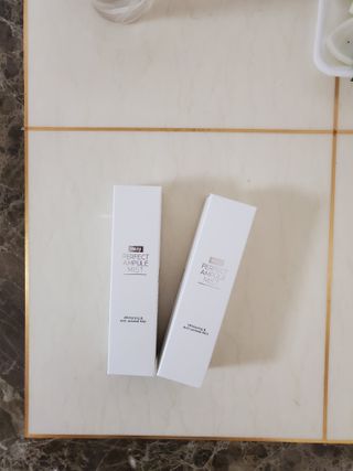 리생 [Re생] 퍼팩트 앰플 이중 기능성 미스트 100ml  피부미백 주름개선 = 총 2개 200ml 증정 — 5점을 준 리뷰어가 2021년 9월 올린 사용 사진