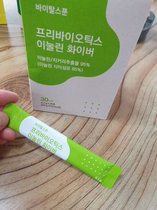 바이탈스푼 프리바이오틱스 이눌린 화이버 — 5점을 준 리뷰어가 2021년 6월 올린 사용 사진
