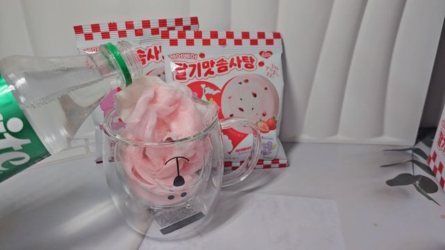케어베어 솜사탕 10봉 (2종) 리뷰 사진